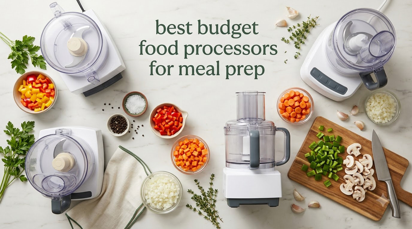 best budget food processors for meal prep