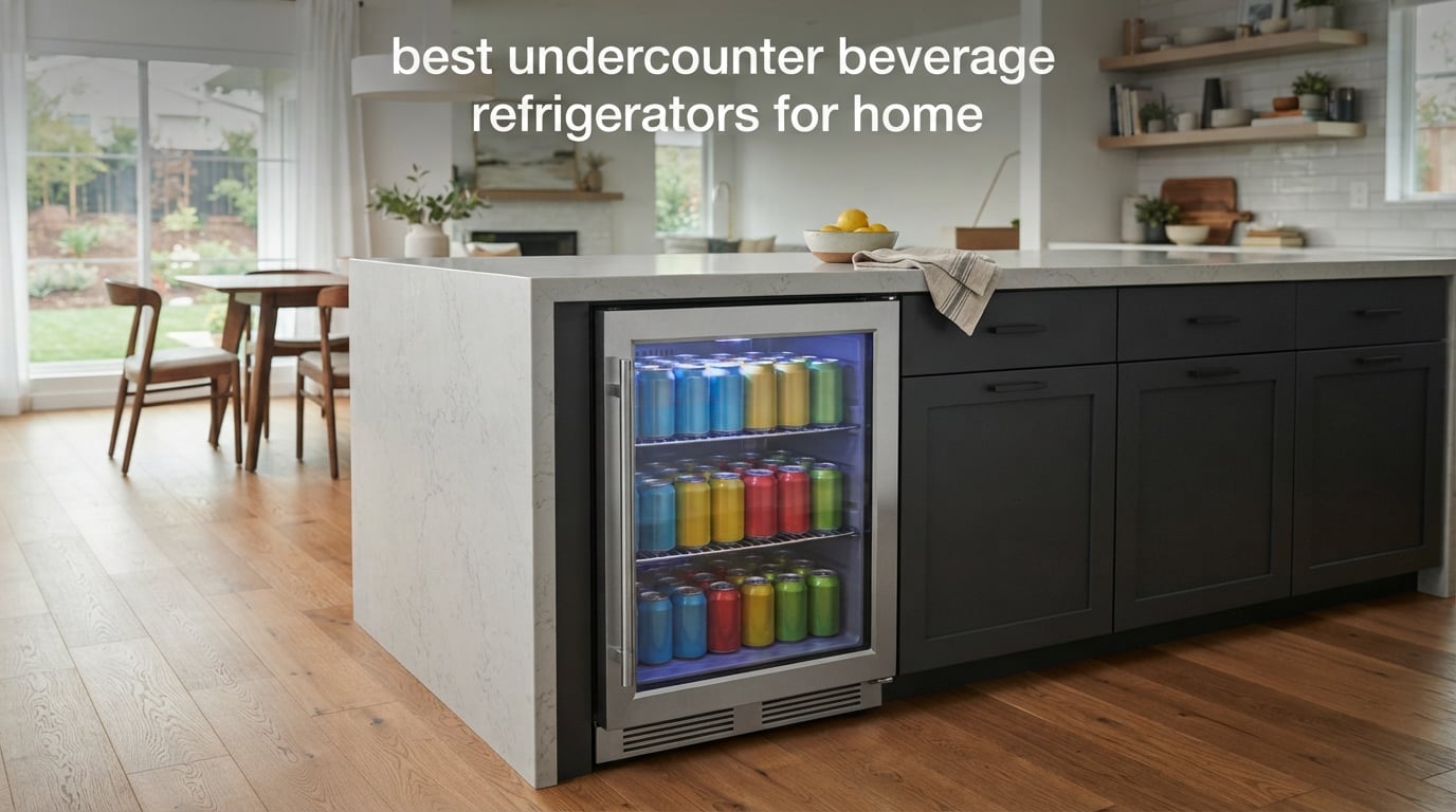 best undercounter beverage refrigerators for home