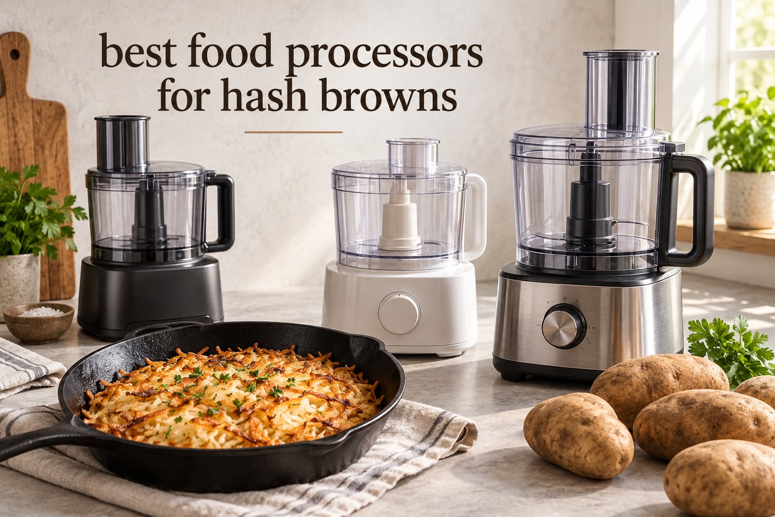 best food processors for hash browns