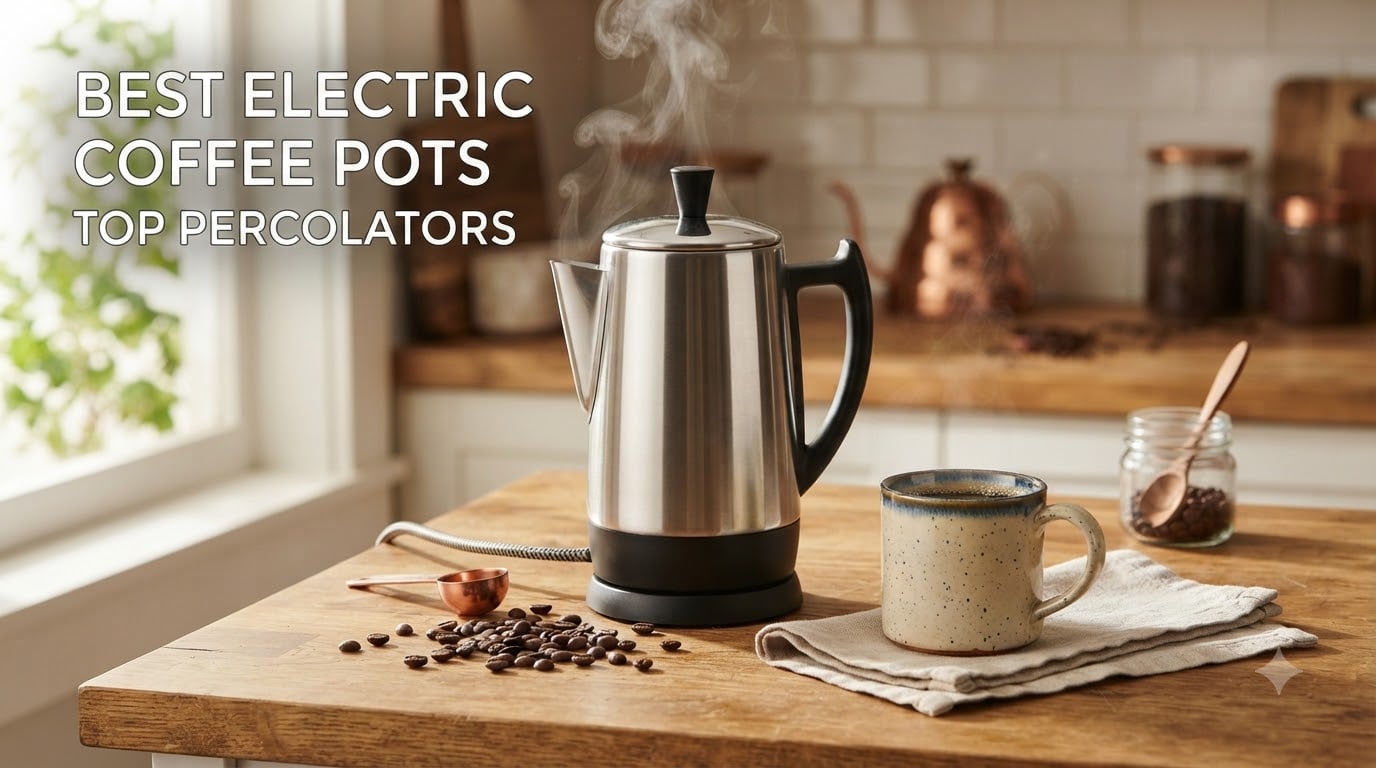 best electric coffee pots top percolators