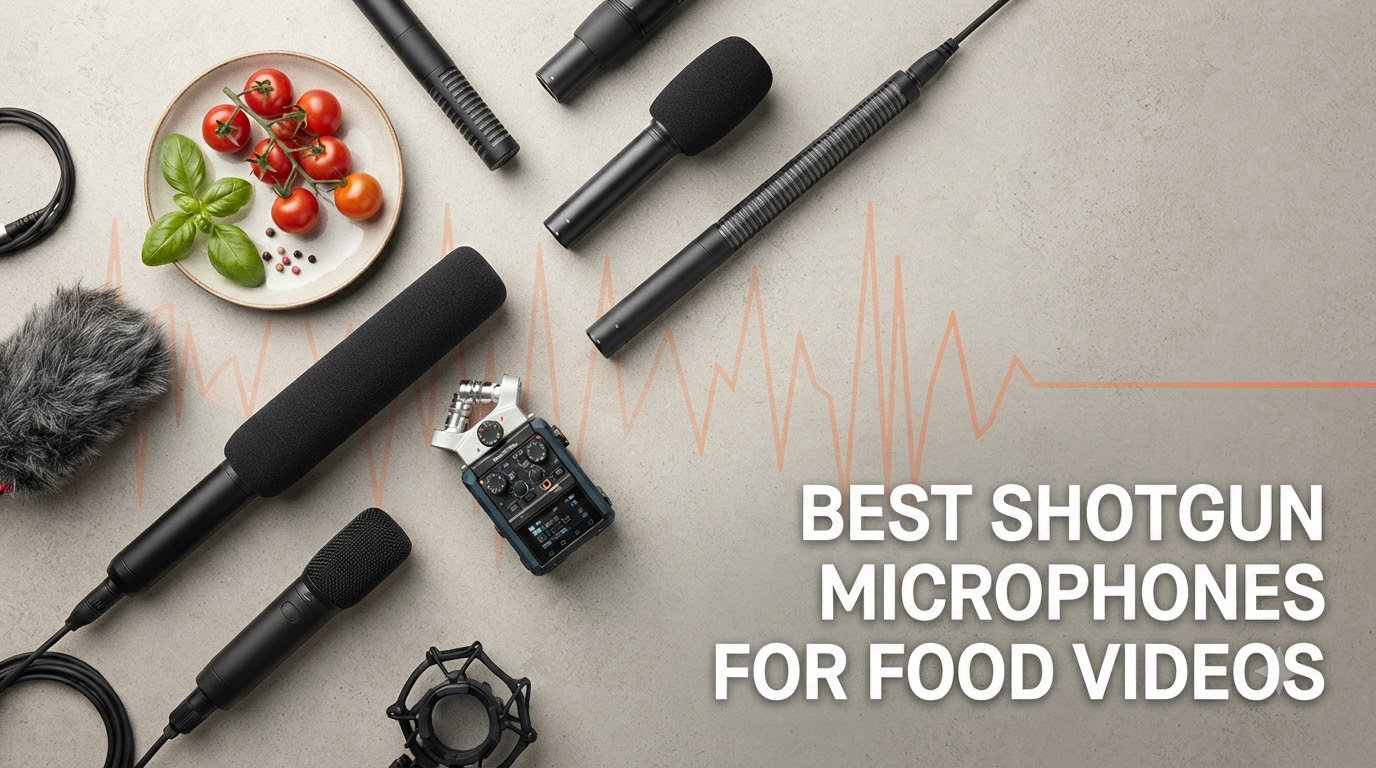 best shotgun microphones for food videos