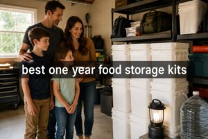 best one year food storage kits