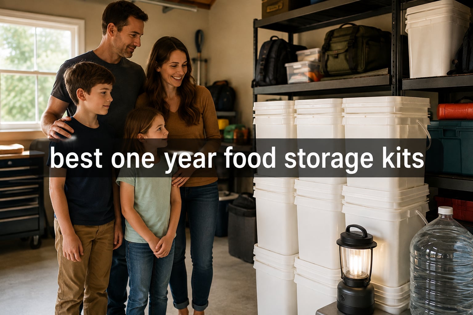 best one year food storage kits