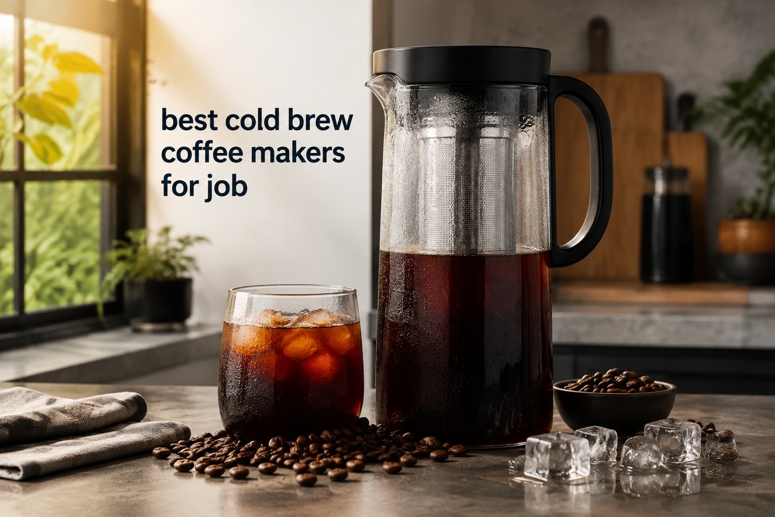 best cold brew coffee makers for job