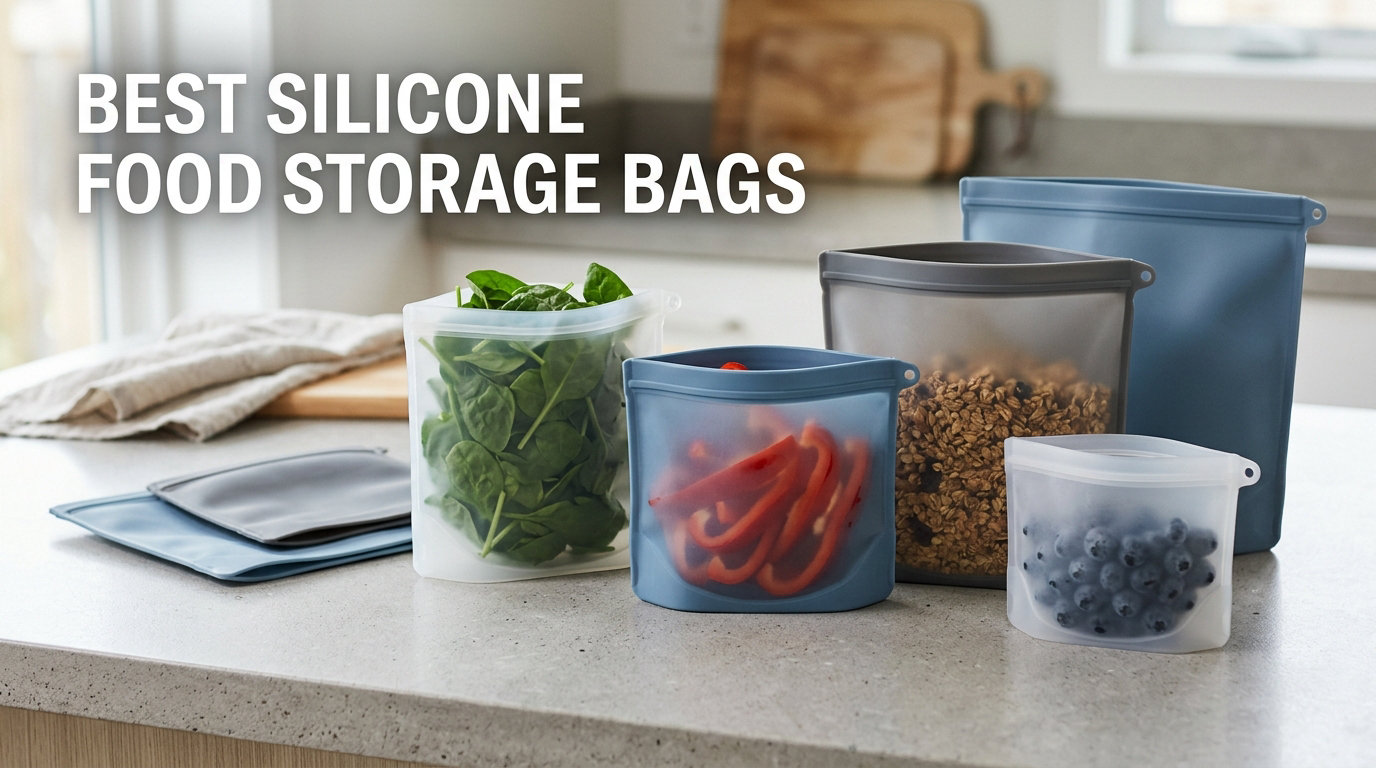 best silicone food storage bags