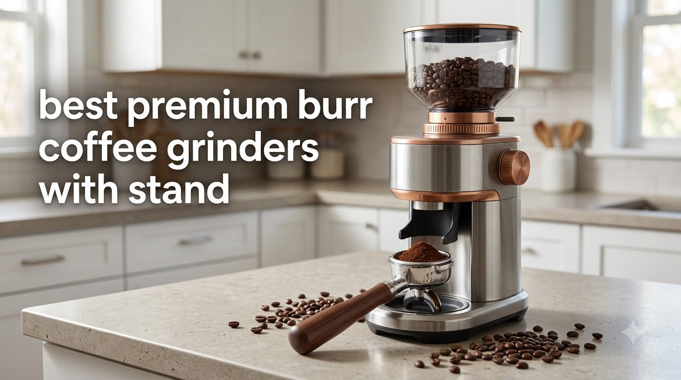 best premium burr coffee grinders with stand