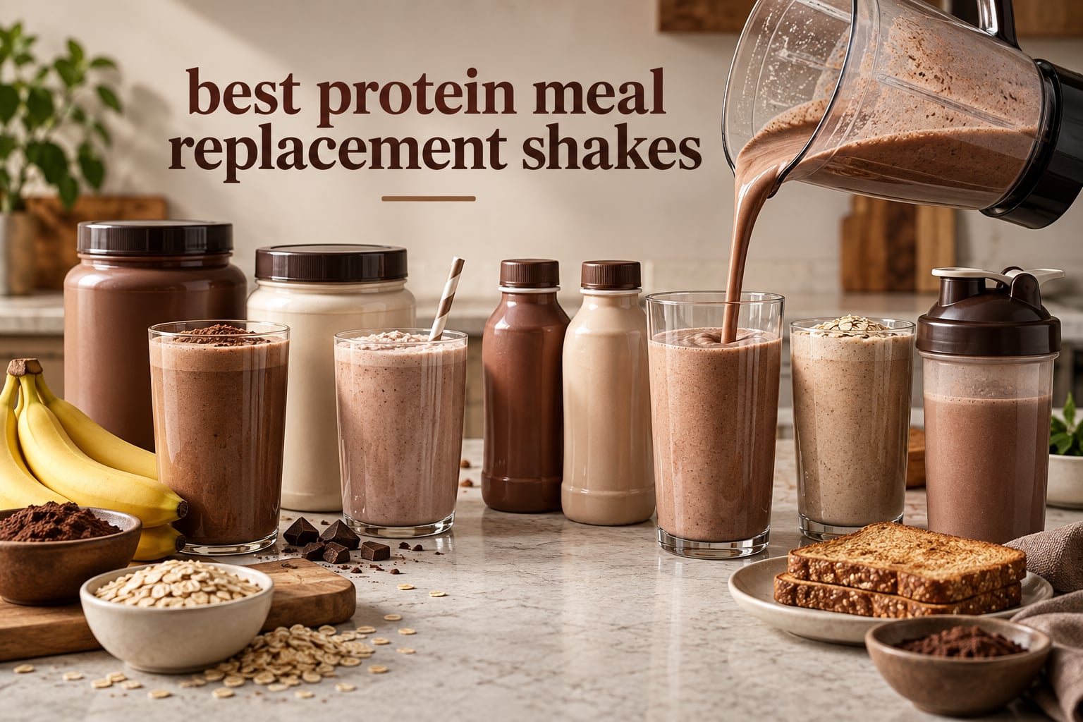 best protein meal replacement shakes