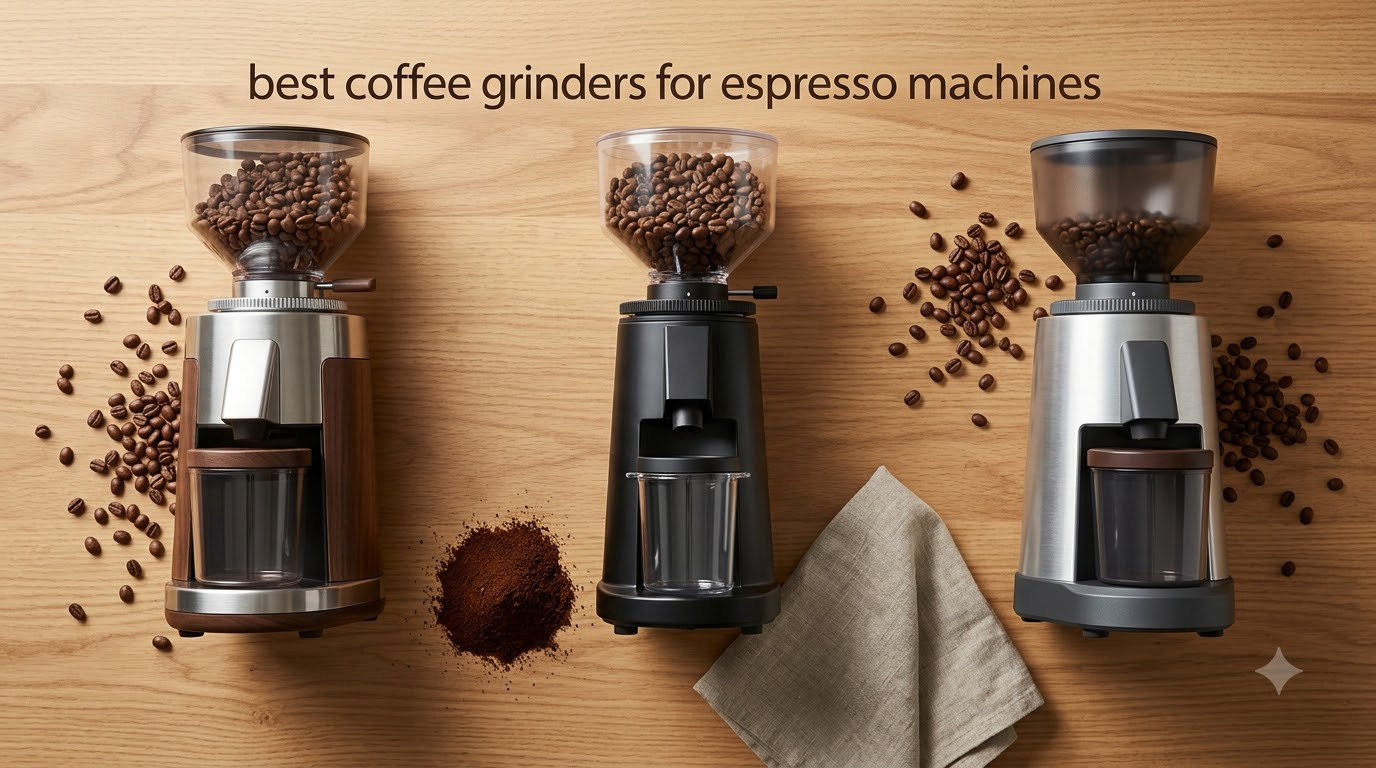 best coffee grinders for espresso machines
