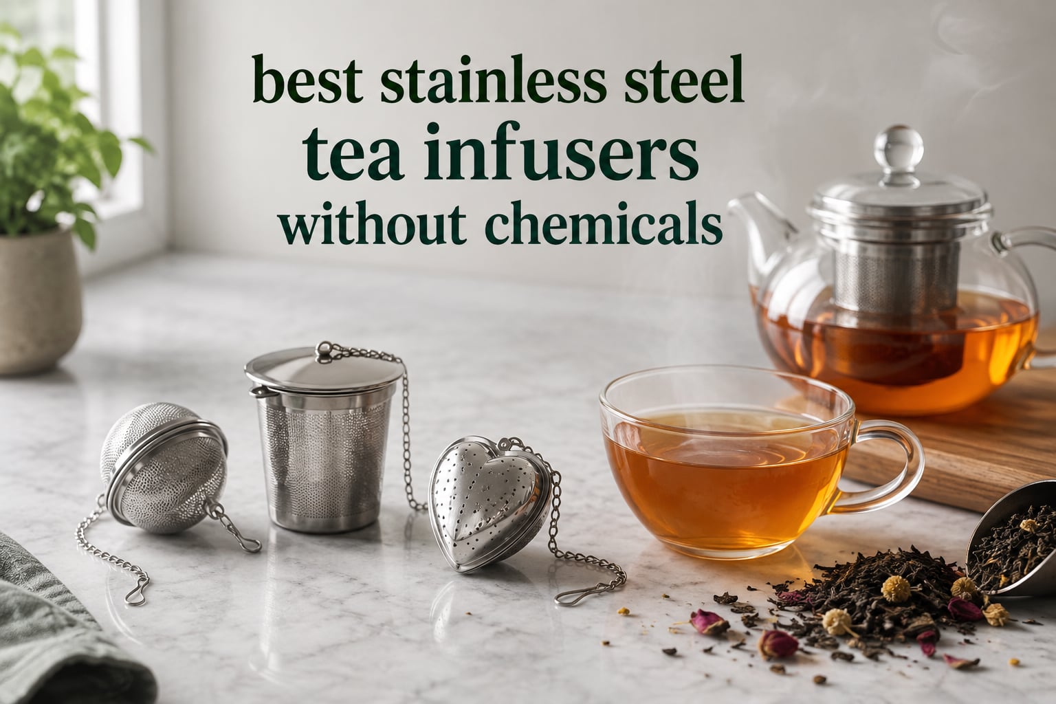best stainless steel tea infusers without chemicals