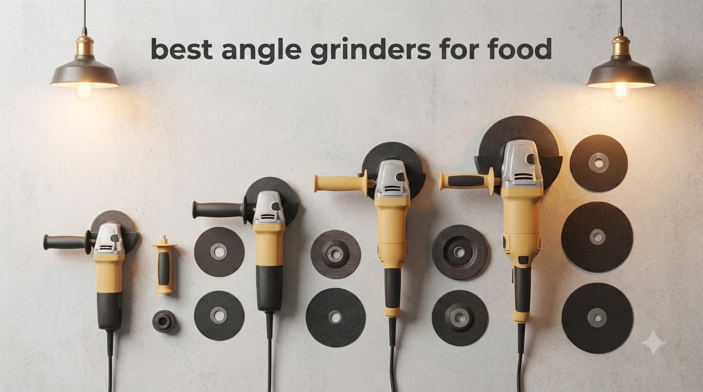 best angle grinders for food