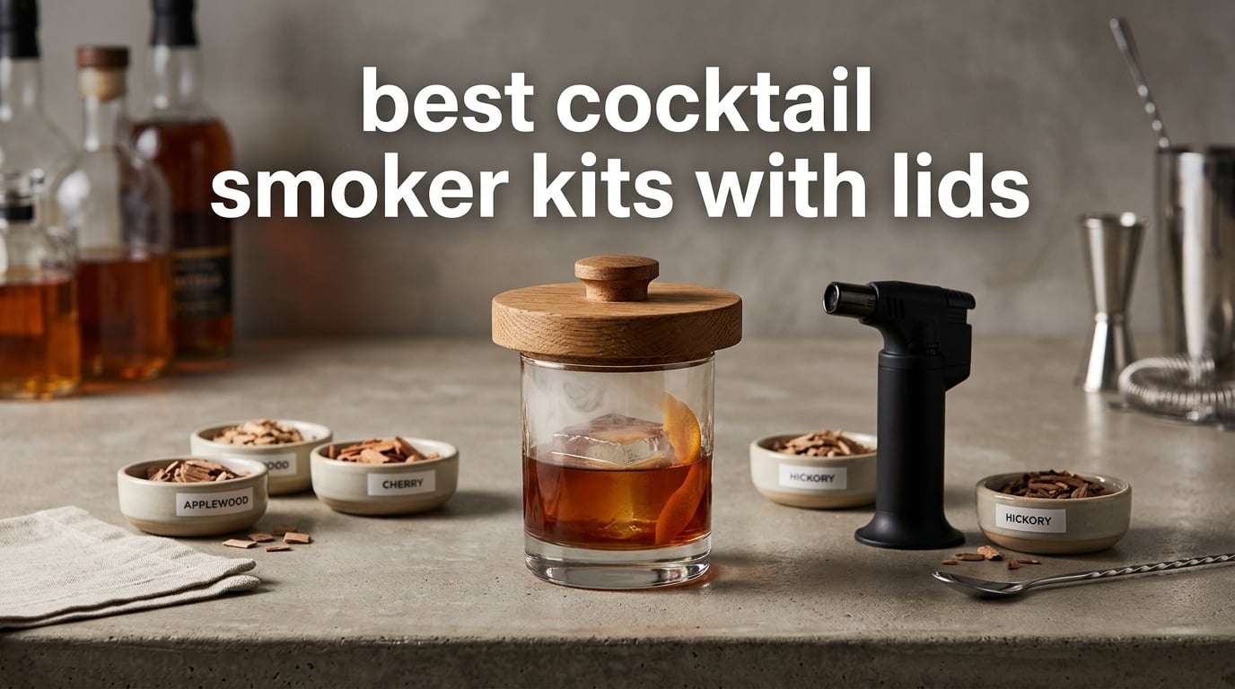 best cocktail smoker kits with lids
