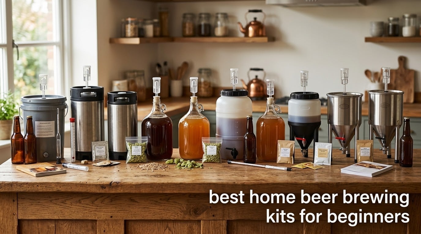 best home beer brewing kits for beginners