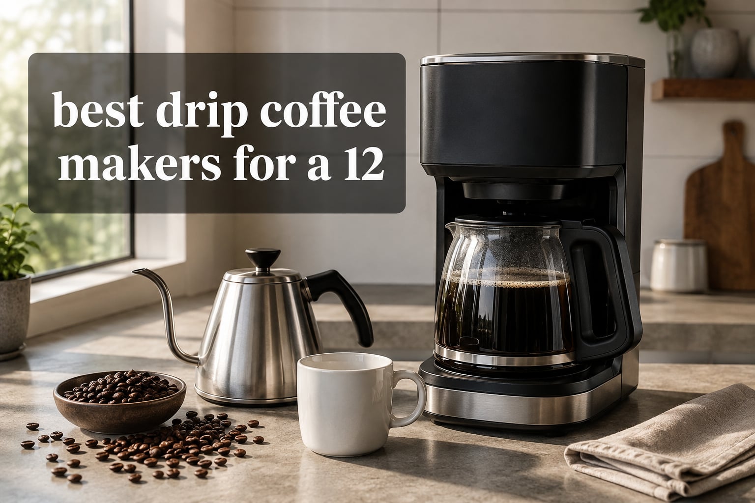 best drip coffee makers for a 12
