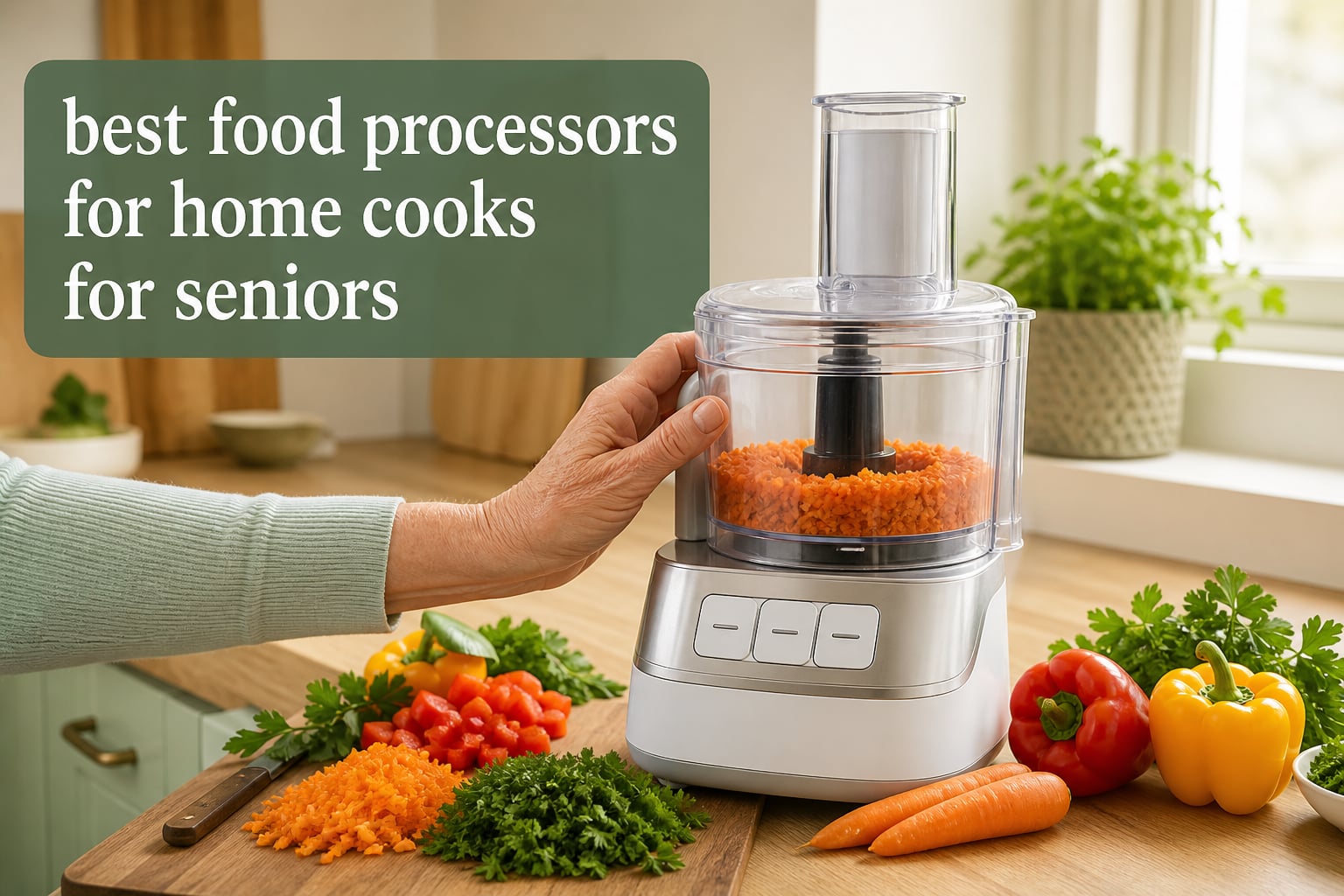 best food processors for home cooks for seniors