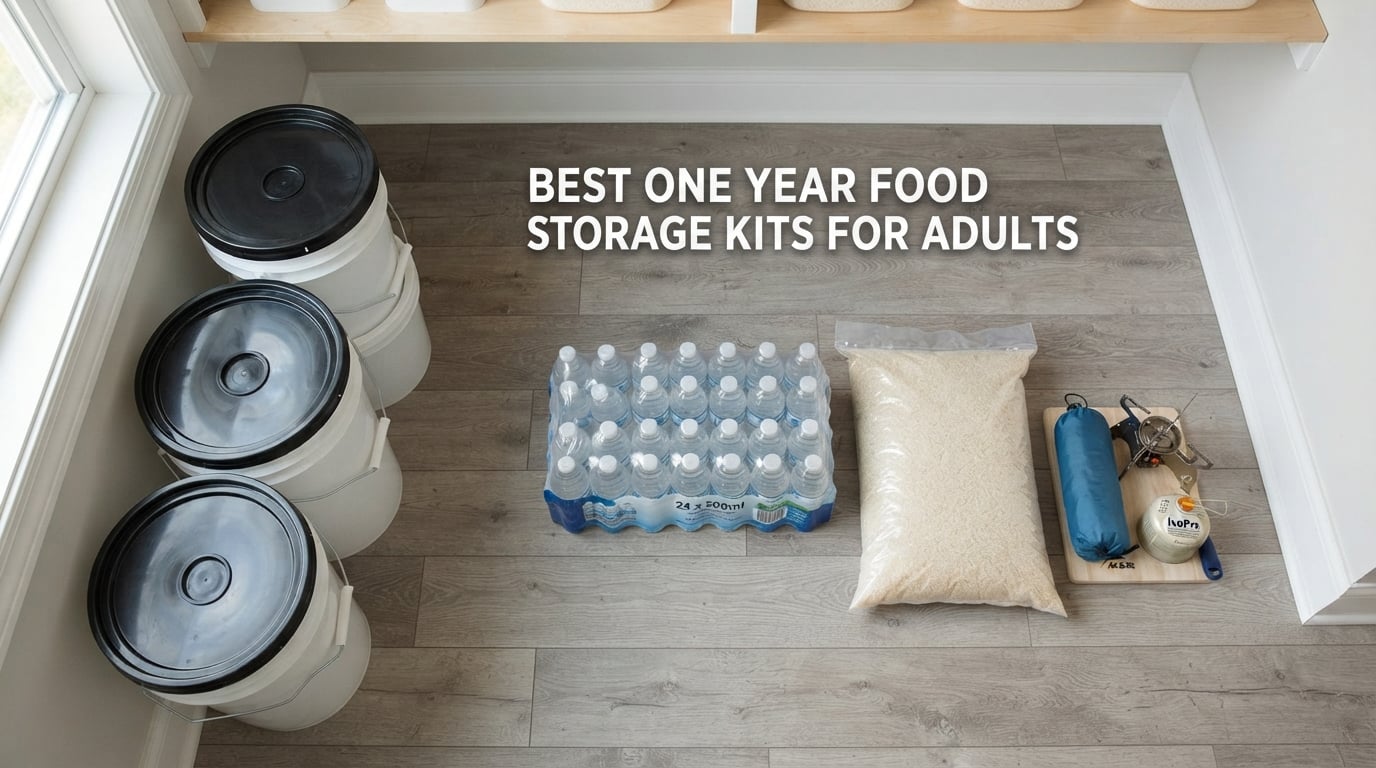 best one year food storage kits for adults