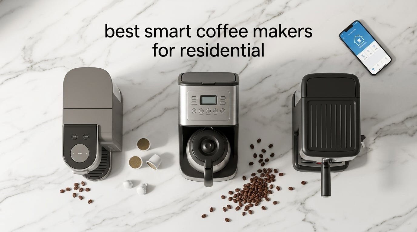 best smart coffee makers for residential