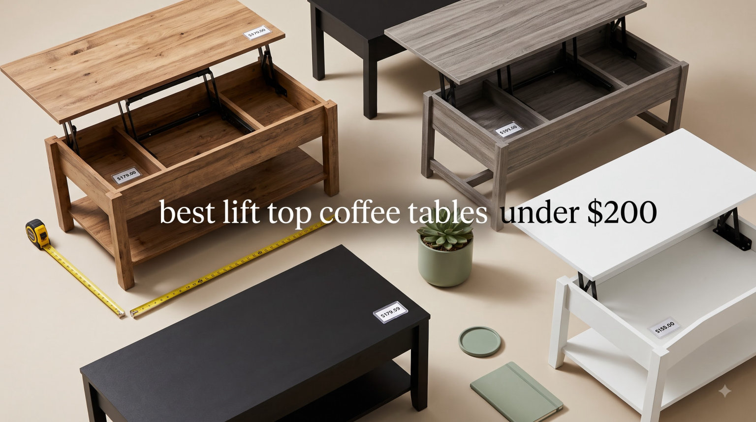 best lift top coffee tables under $200