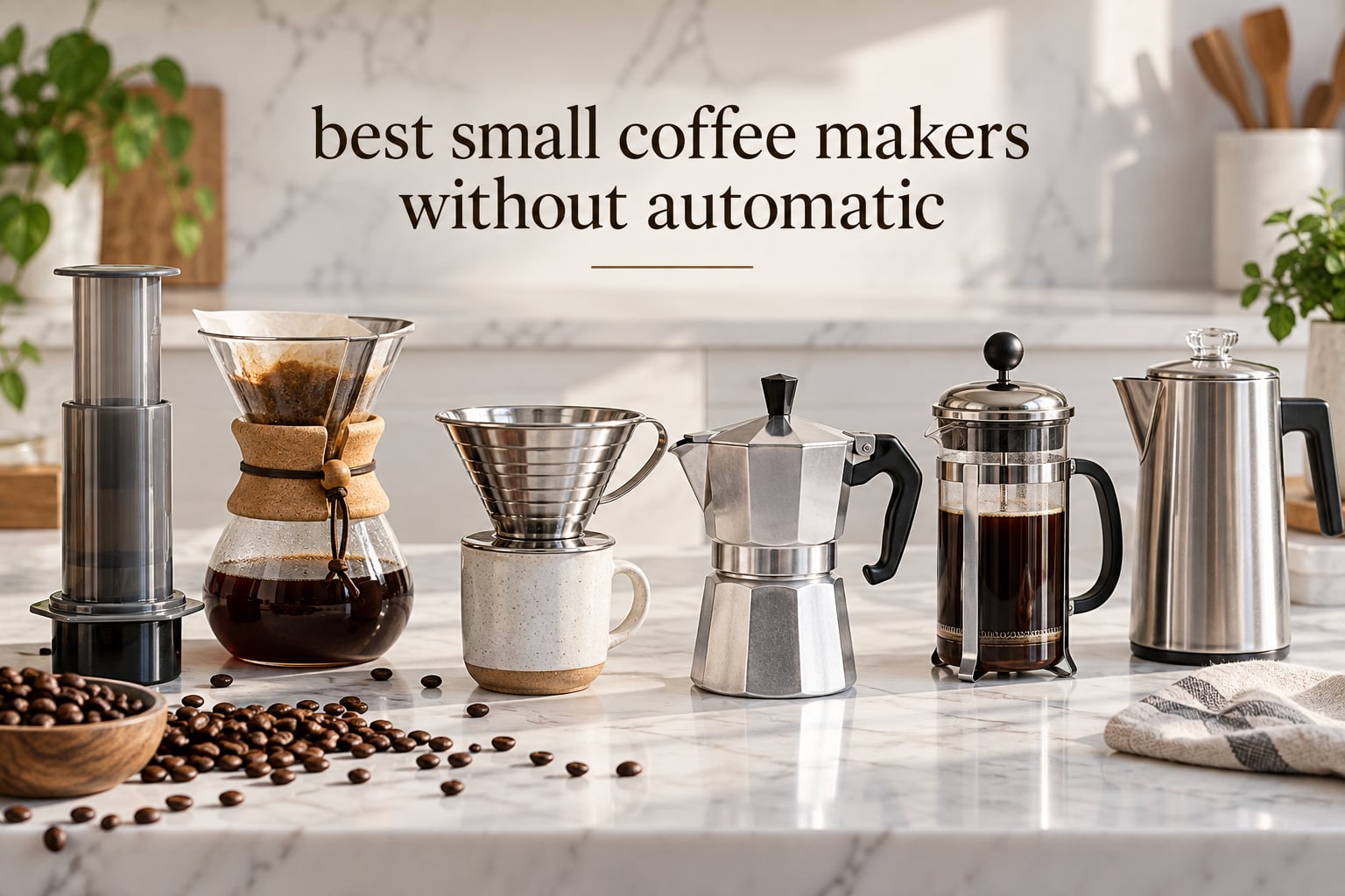 best small coffee makers without automatic
