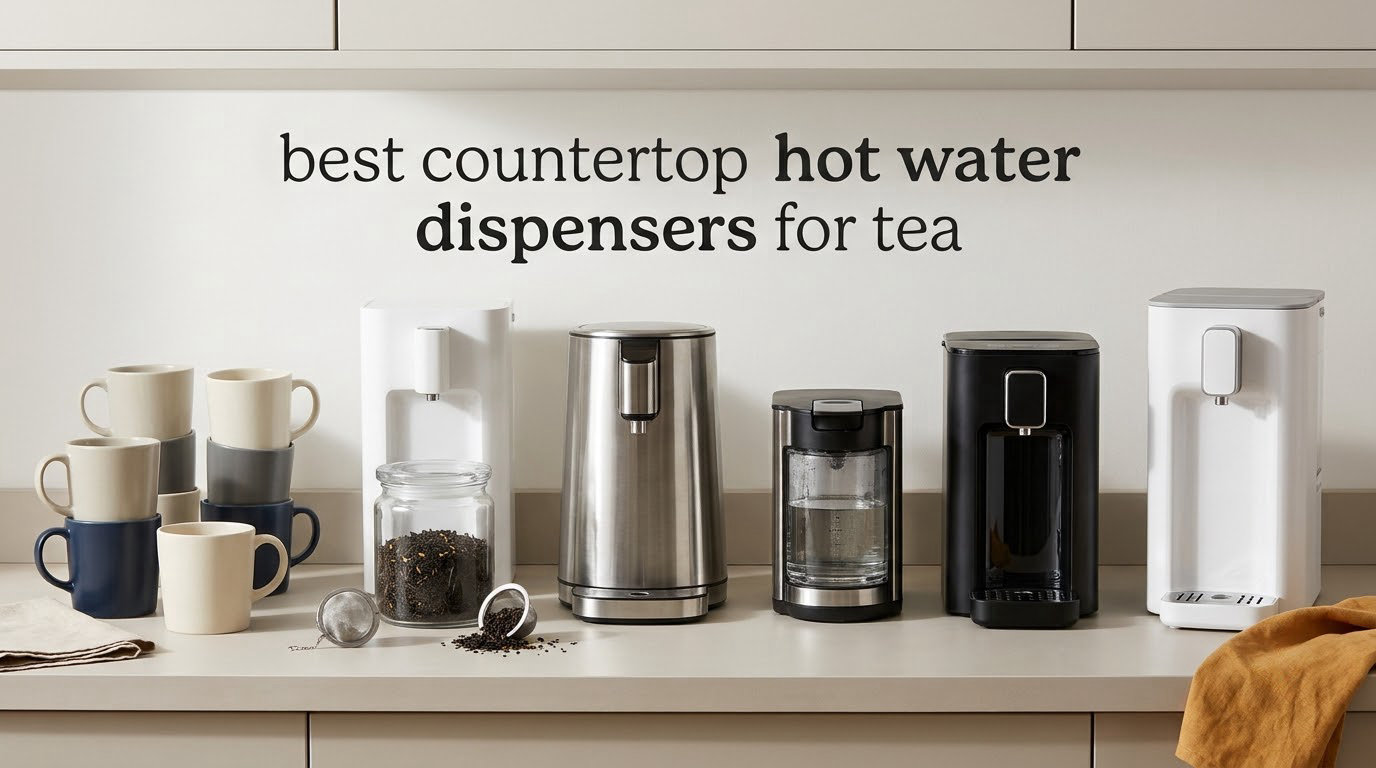 best countertop hot water dispensers for tea
