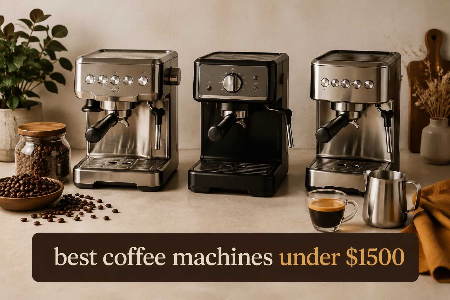 best coffee machines under $1500