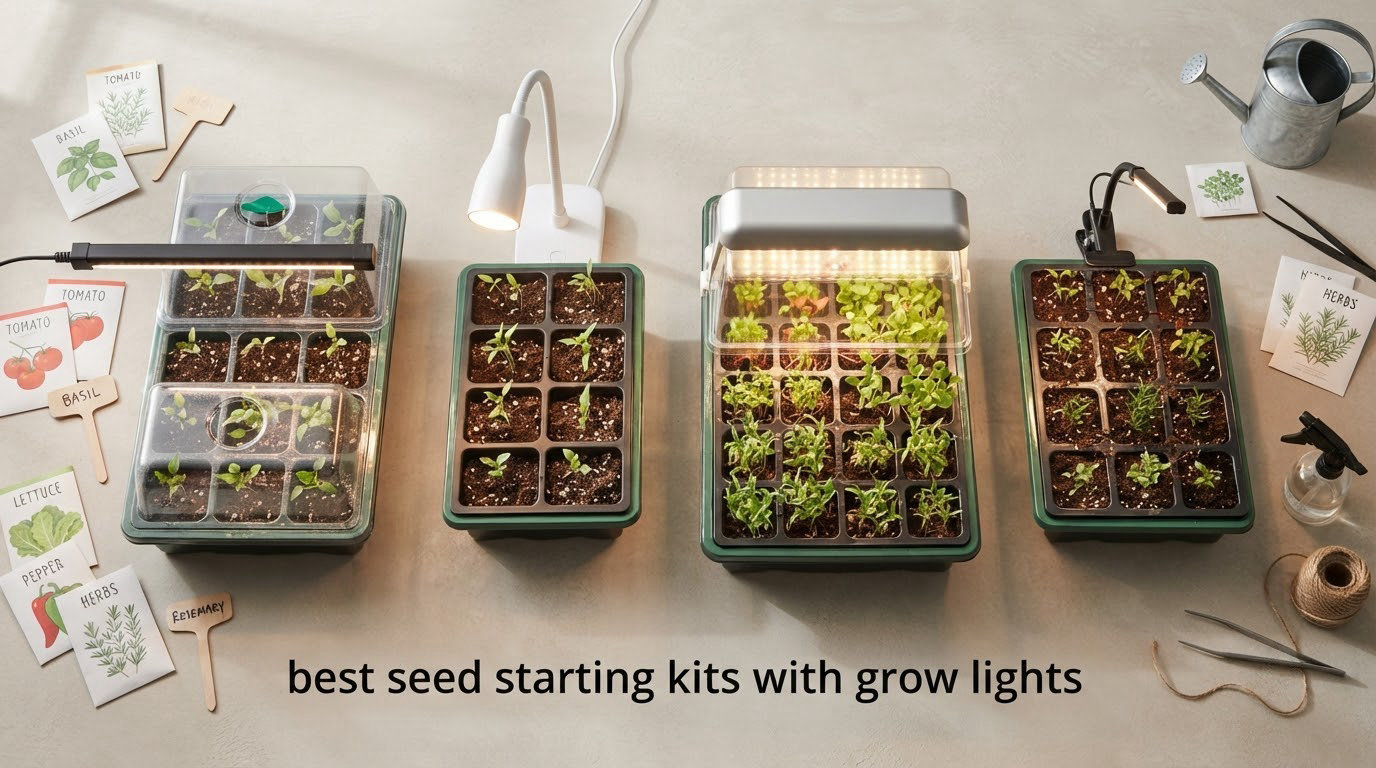 best seed starting kits with grow lights