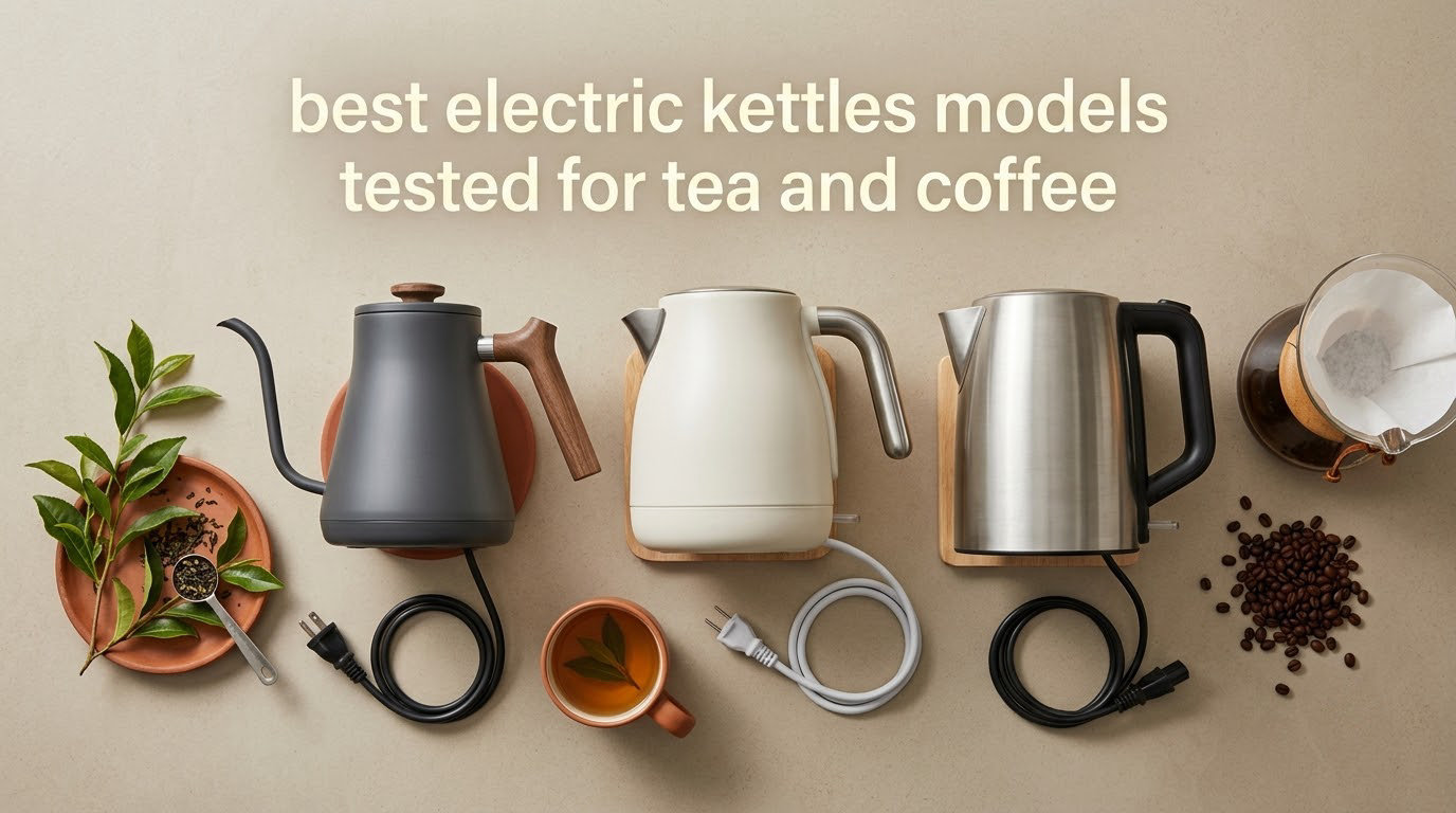 best electric kettles models tested for tea and coffee