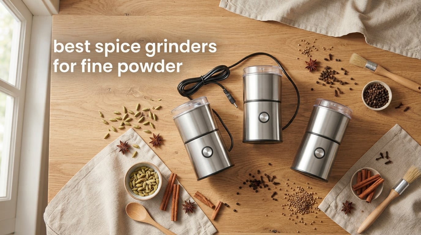 best spice grinders for fine powder