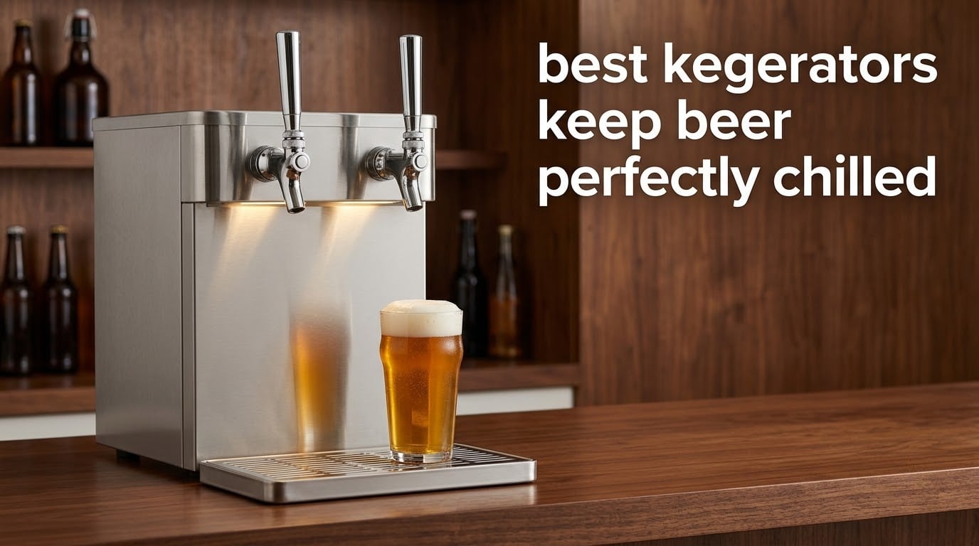 best kegerators keep beer perfectly chilled