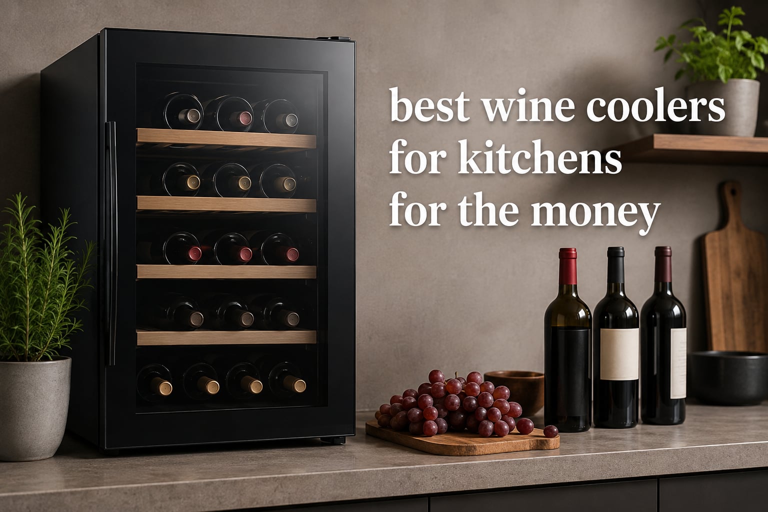 best wine coolers for kitchens for the money