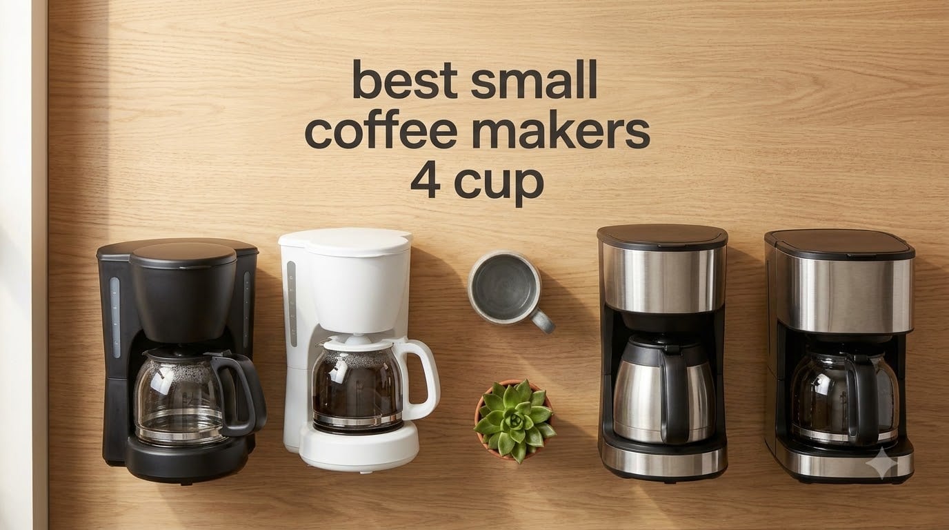 best small coffee makers 4 cup