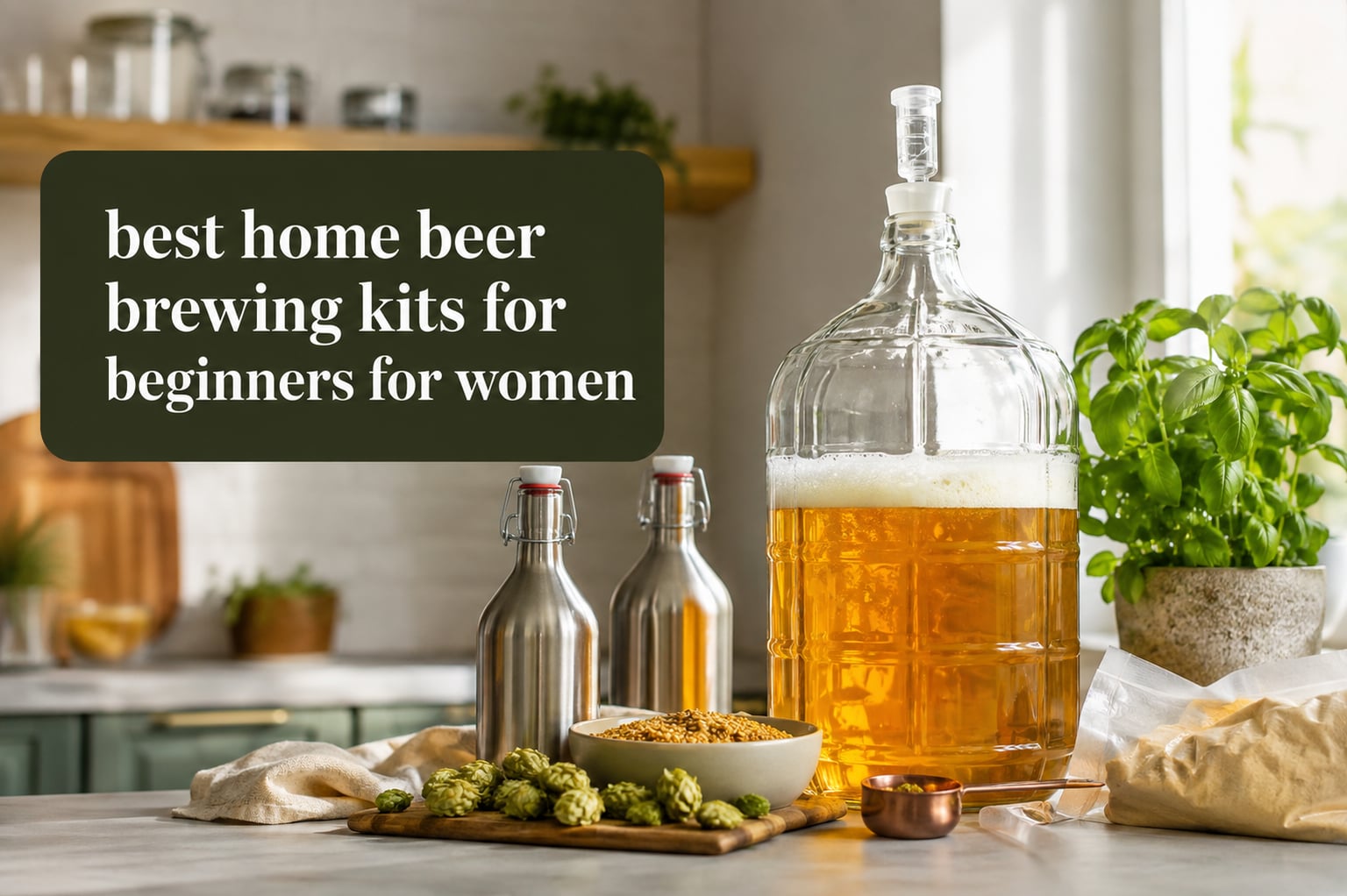 best home beer brewing kits for beginners for women