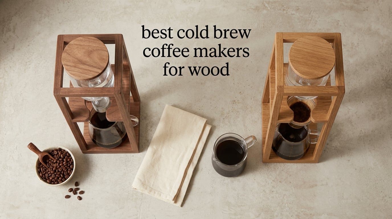 best cold brew coffee makers for wood