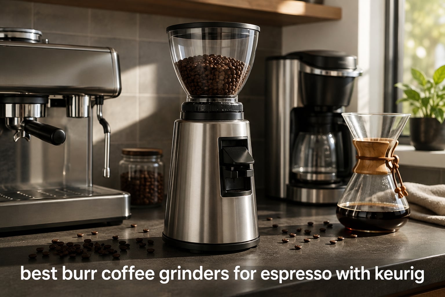 best burr coffee grinders for espresso with keurig