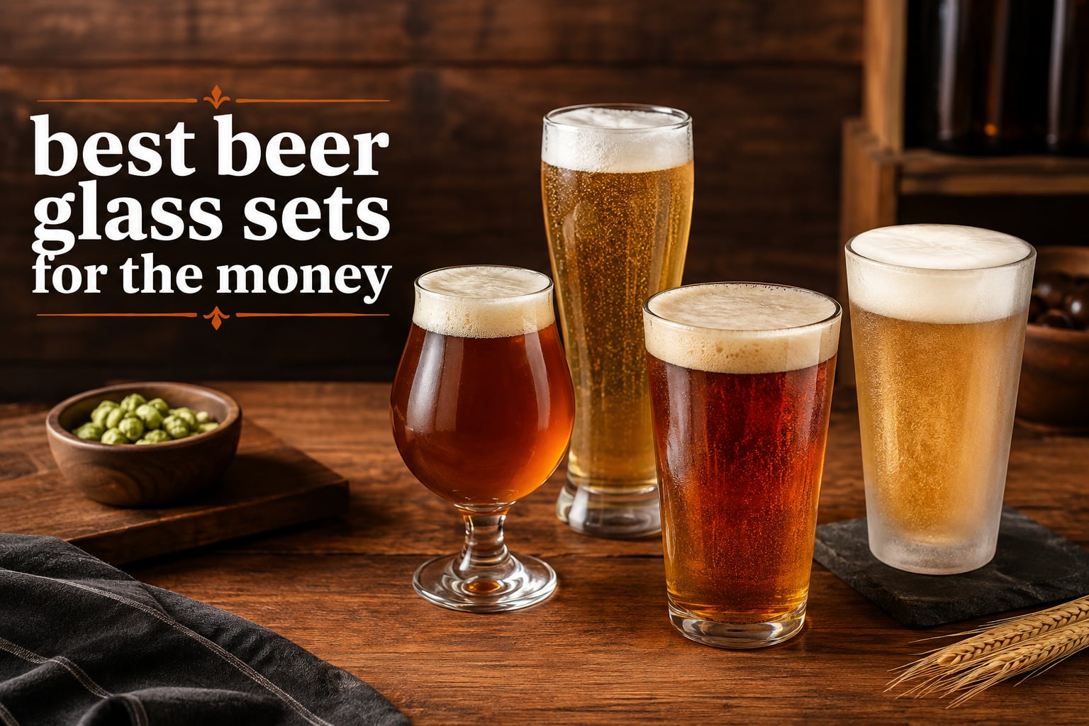 best beer glass sets for the money