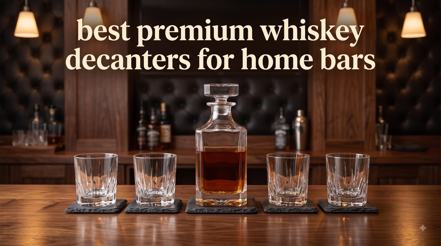 best premium whiskey decanters for home bars