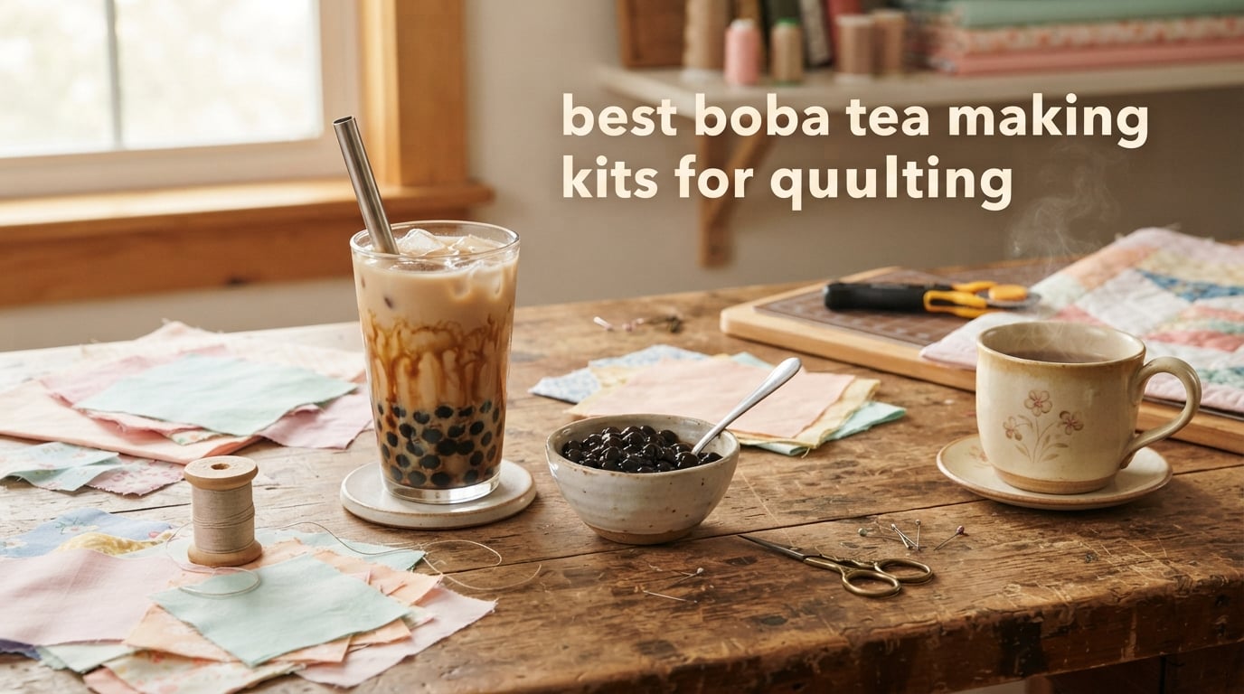 best boba tea making kits for quilting
