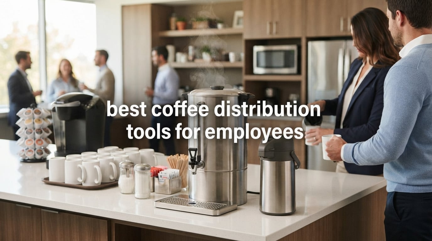 best coffee distribution tools for employees