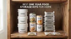best one year food storage kits for home