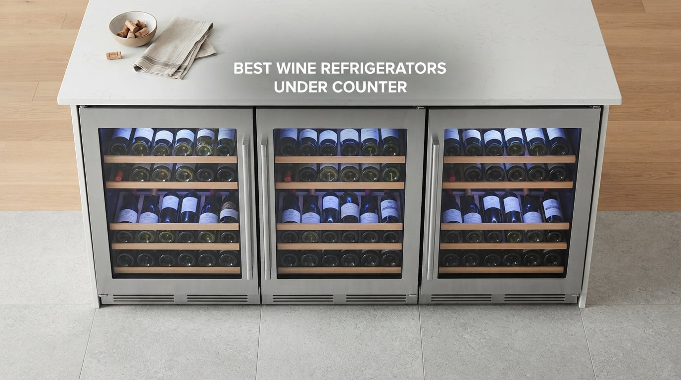 best wine refrigerators under counter