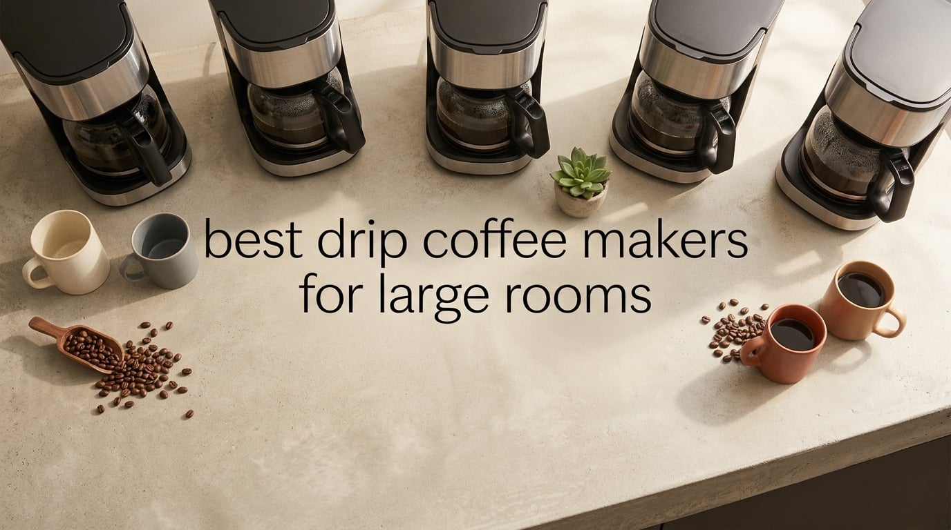 best drip coffee makers for large rooms