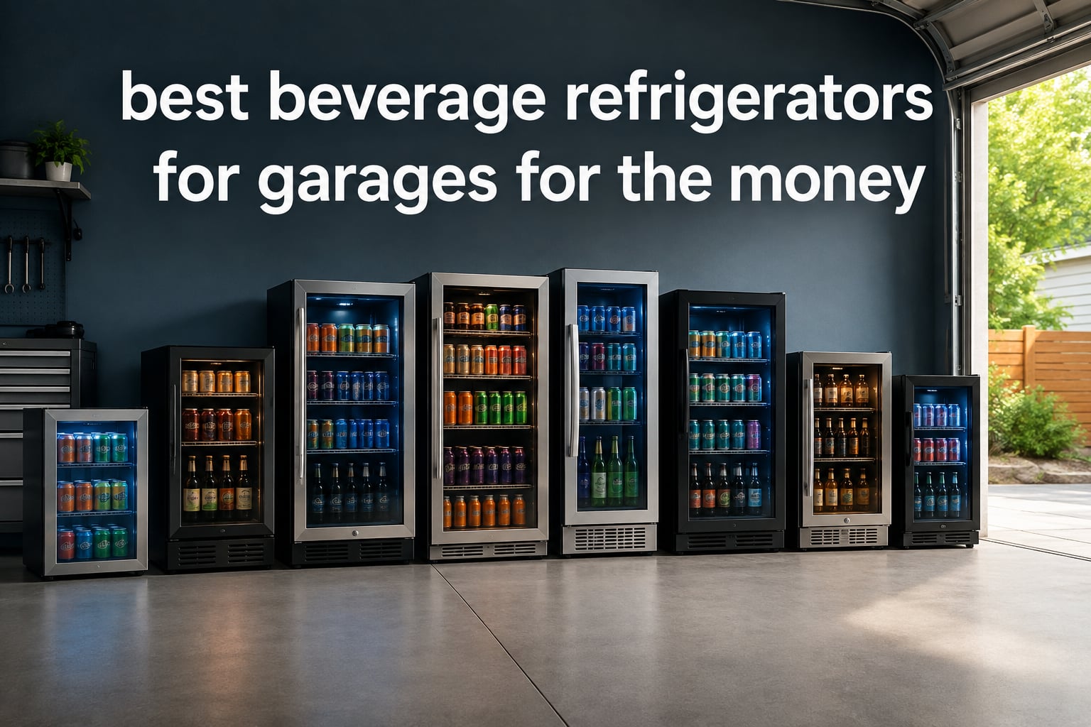 best beverage refrigerators for garages for the money