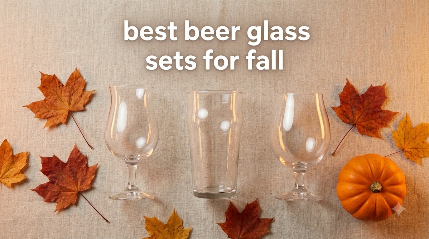 best beer glass sets for fall
