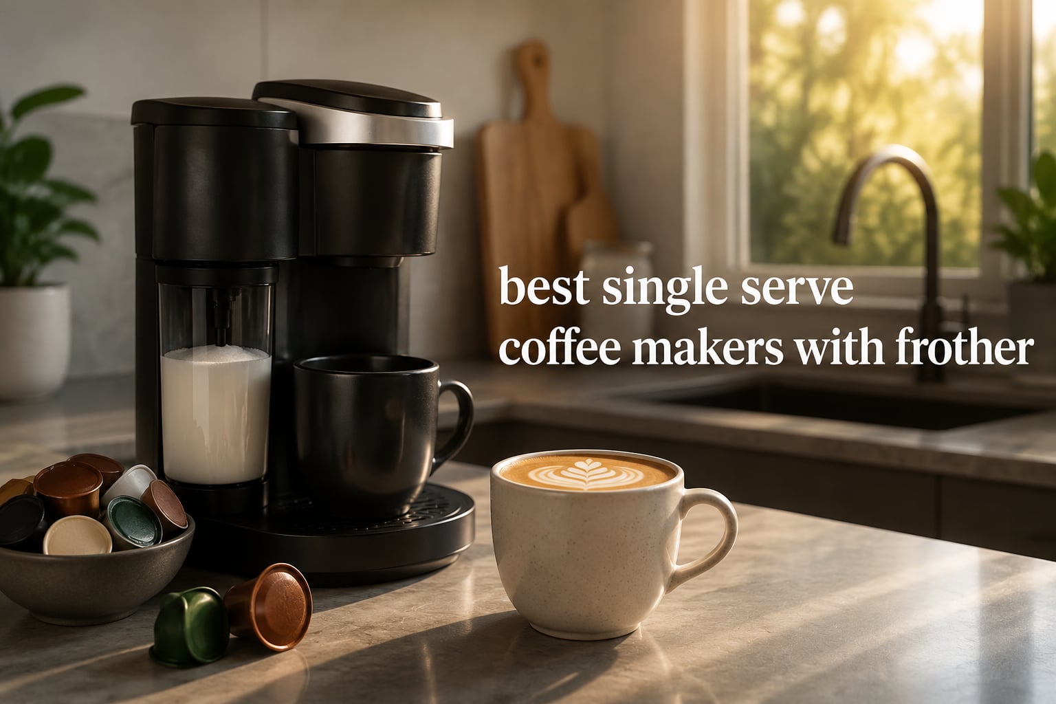 best single serve coffee makers with frother