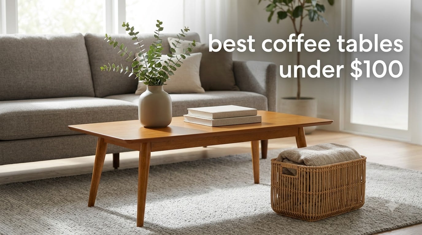best coffee tables under $100