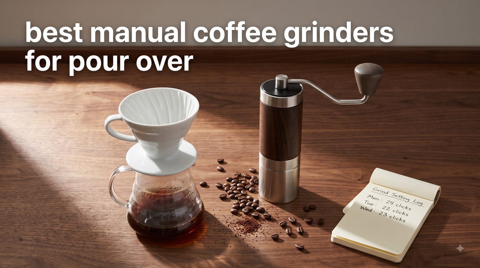 best manual coffee grinders for pour over