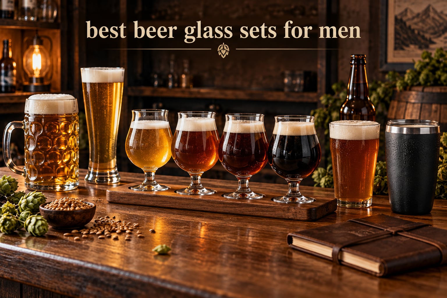 best beer glass sets for men