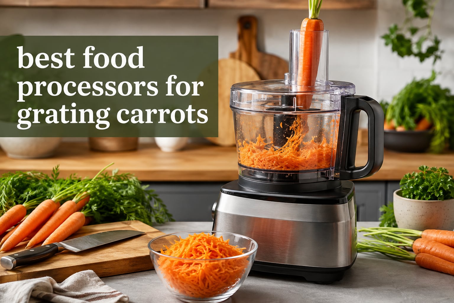 best food processors for grating carrots