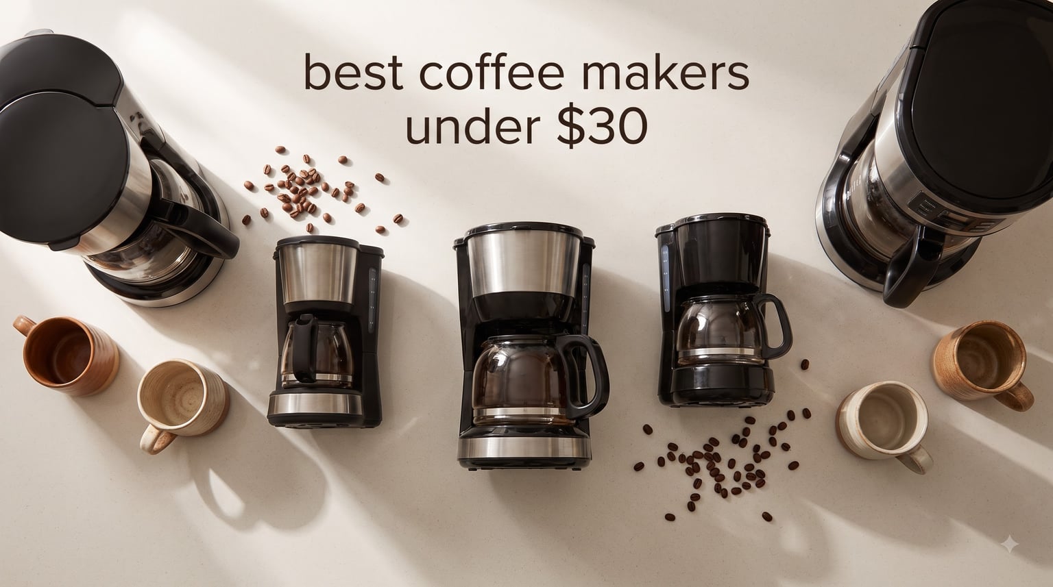best coffee makers under $30