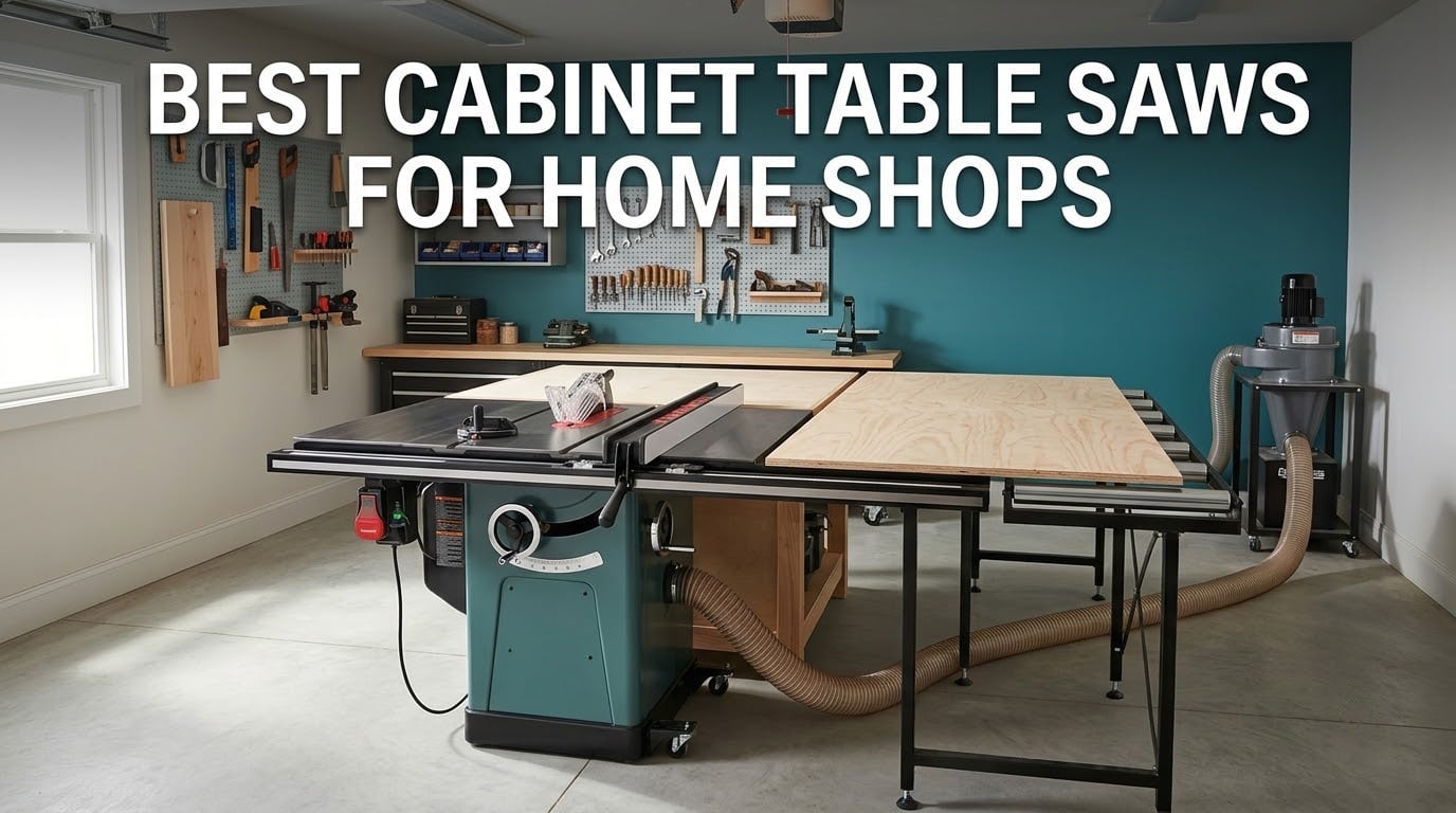 best cabinet table saws for home shops