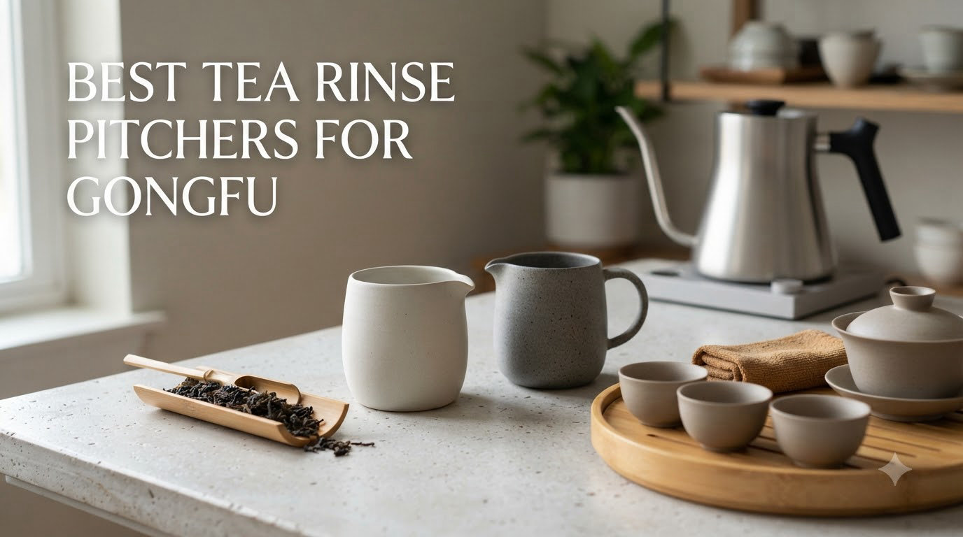 best tea rinse pitchers for gongfu